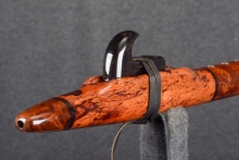Burmese Rosewood Burl Native American Flute, Minor, Mid A-4, #T5B